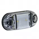 Clear LED Position Marker Lamp