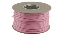 2mm Electrical PVC Sleeving  - Pink