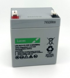 12v 4.5Ah Sealed Lead Acid Battery