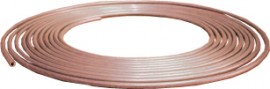Soft Copper Brake Pipe 1/4 x 25ft