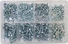 Assorted Self-drilling Hex-head self tapping screws (240)