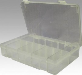 Empty Plastic Box (+ 8 dividers)(for assorted products)