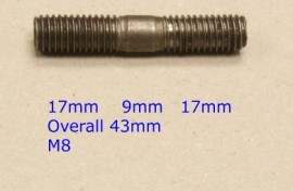 Stud M8 x 43 - Alfa/Chrysler (20)