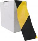 Barrier Tape (Black & Yellow) 75mm x 500m