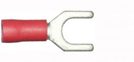 Red Fork 5.3mm (2BA) (crimps terminals)