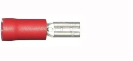 Red Female Spade 2.8mm LONG